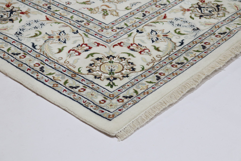 Nain Fine Wool and Silk Jaipur Rug (Ref 10673) 437x294cm