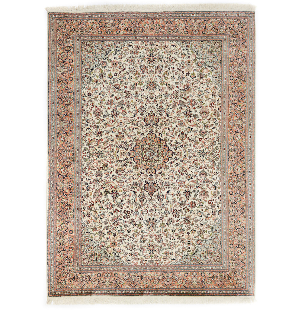 Kashmir Classic Pure Silk Rug (Ref 3172) 211x156cm