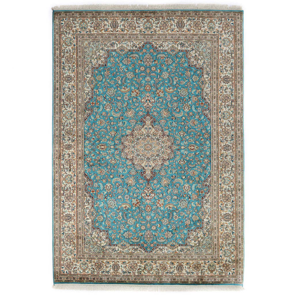 Kashmir Fine Pure Silk Rug (Ref 2005) 245x170cm