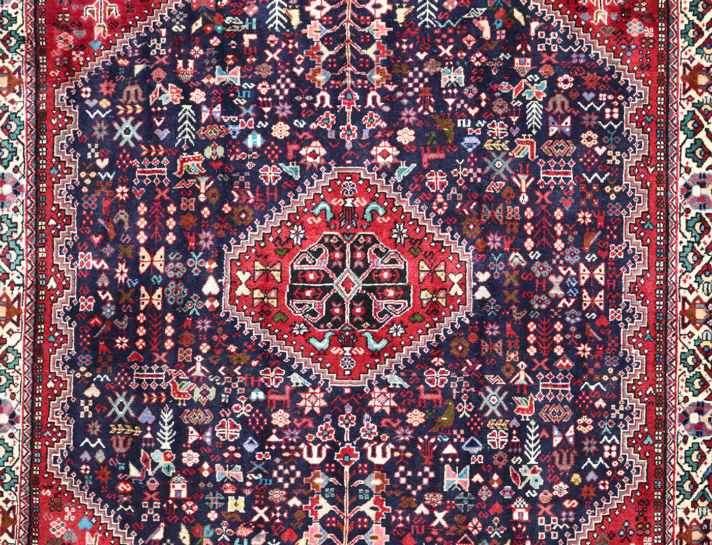  Abadeh Fine Pictorial Persian Rug (Ref 536) 193x148cm