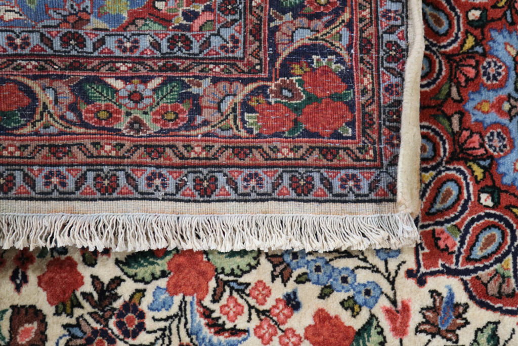 Bidjar Fine Vintage Floral Persian Rug (Ref 542) 152x109cm