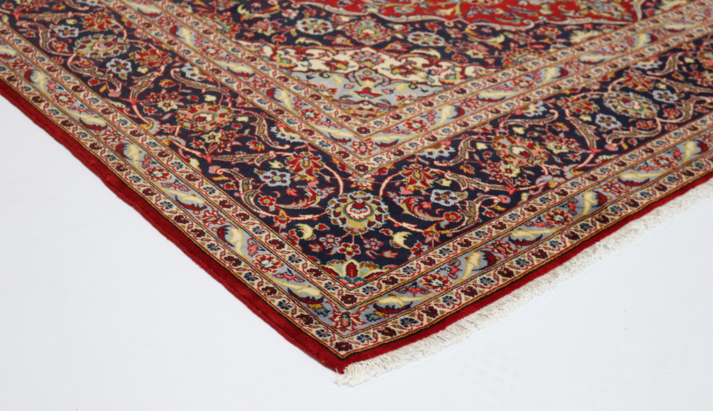 Kashan Fine Silk Inlay Persian Rug (Ref 702) 380x260cm