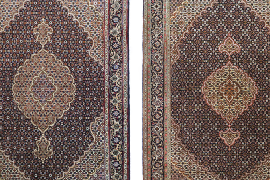 Mahi Tabriz Persian Rug Matching Pair (Ref 1041) 151x101cm