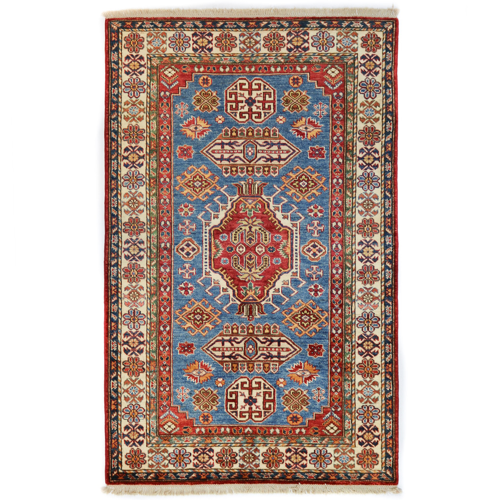 Kazak Fine Ferehan Veg Dye Rug (Ref 474) 195x112cm