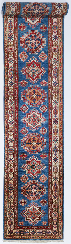  Kazak Ferehan Veg Dye Runner (Ref 1062) 549x75cm