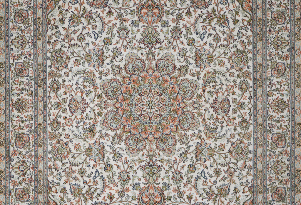 Kashmir Pure Silk Rug (Ref 409) 250x173cm