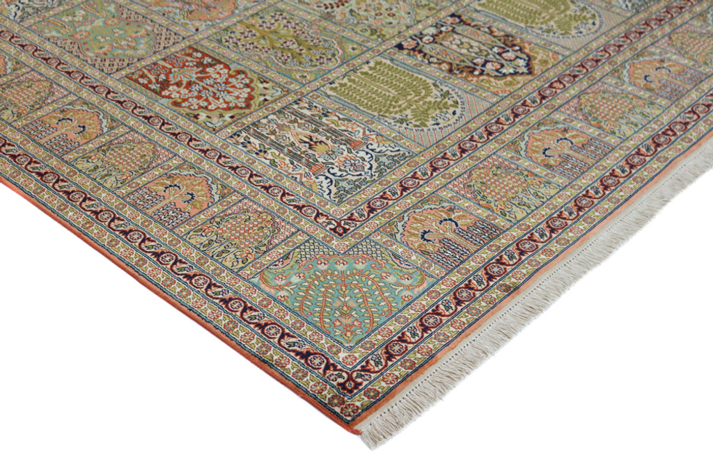 Kashmir Fine Pure Silk Rug (Ref 3559) 292x196cm