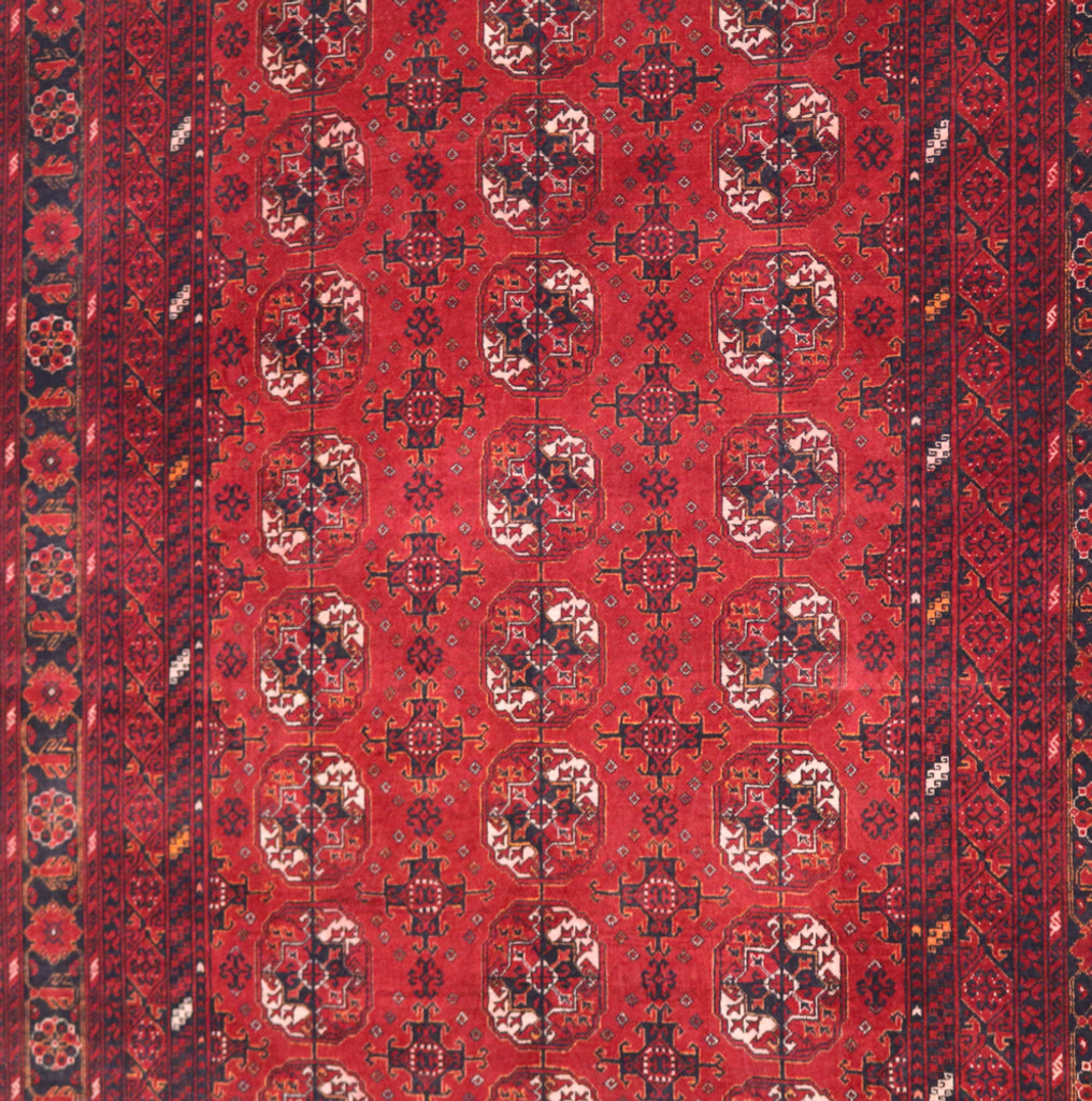 Afghan Vintage Bokhara Saruq Tribal Rug c1950 (Ref 23) 298x201cm