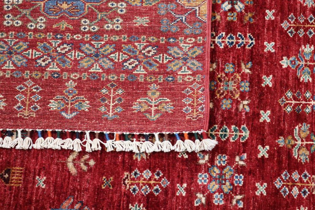 Kazak Suzani Khorjin Fine Veg Dye Rug (Ref 604) 282x178cm