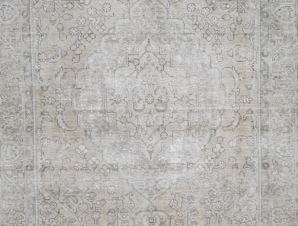 Tabriz Vintage Zero Pile Persian Rug (Ref 246) 297x195cm