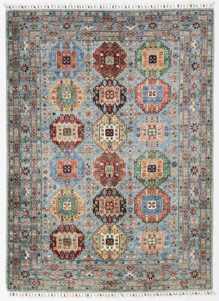  Suzani Khorjin Fine Veg Dye Rug (Ref 215) 203x150cm