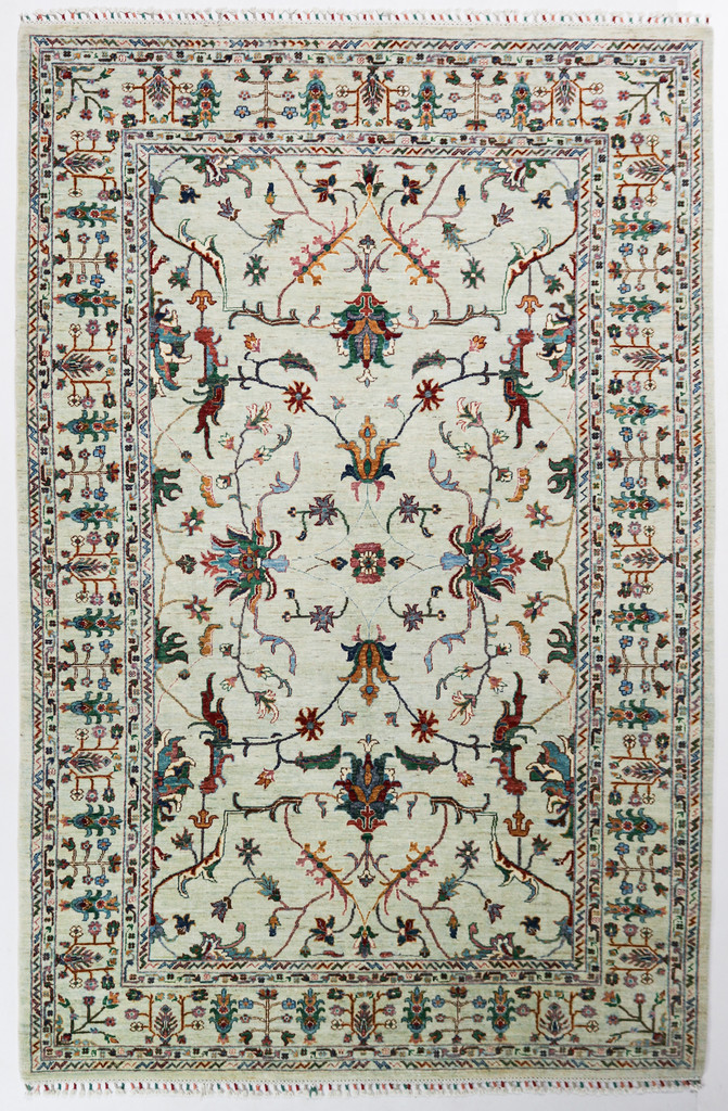  Suzani Khorjin Fine Veg Dye Rug (Ref 210) 316x204cm