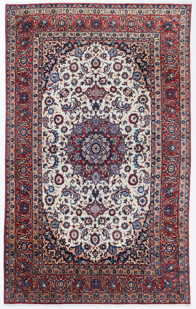 Isfahan Fine Vintage Persian Rug (Ref 424) 334x205cm