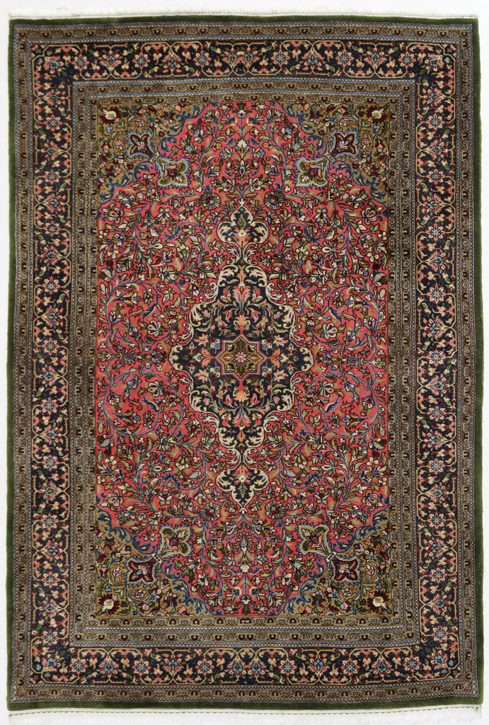  Qum Fine Vintage Persian Rug (Ref 1240) 200x140cm