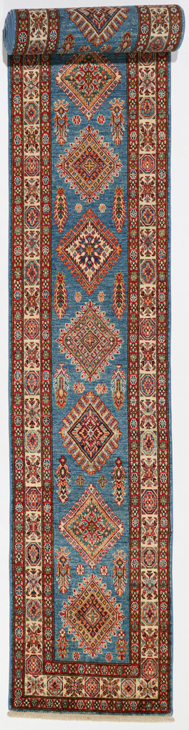 Kazak Fine Veg Dye Runner (Ref 120a) 801x81cm