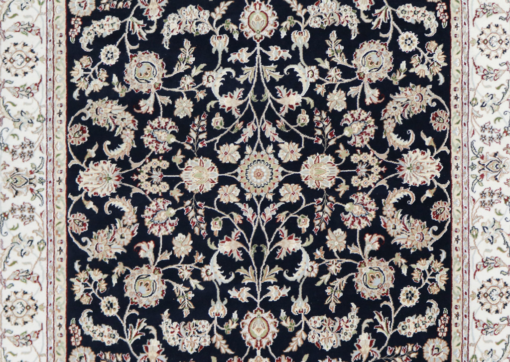 Nain Fine Wool and Silk Jaipur Rug (Ref 10858) 309x204cm