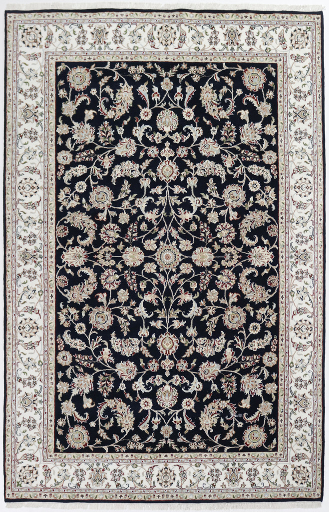Nain Fine Wool and Silk Jaipur Rug (Ref 10858) 309x204cm