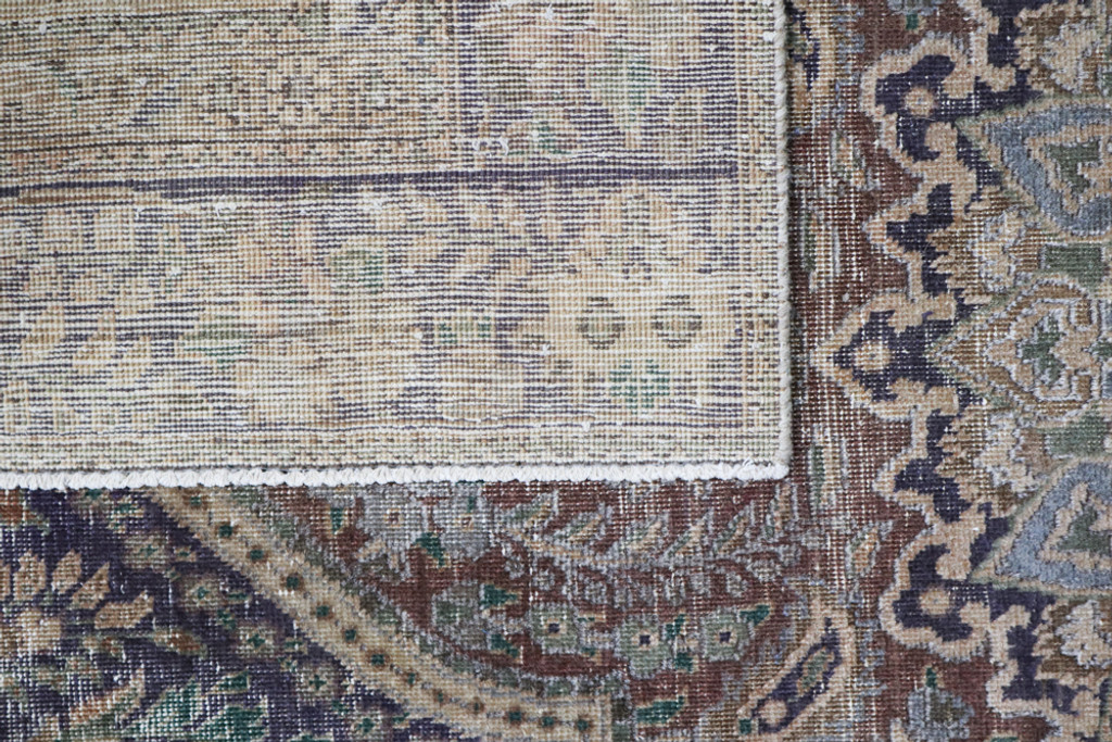 Zero Pile Kirman Vintage Persian Rug (Ref 3547) 281x189cm