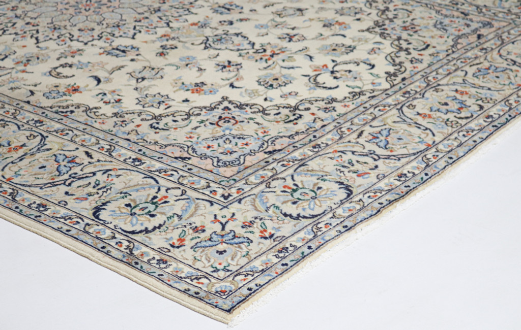 Kashan Pistachio Persian Rug (Ref 20) 343x244cm