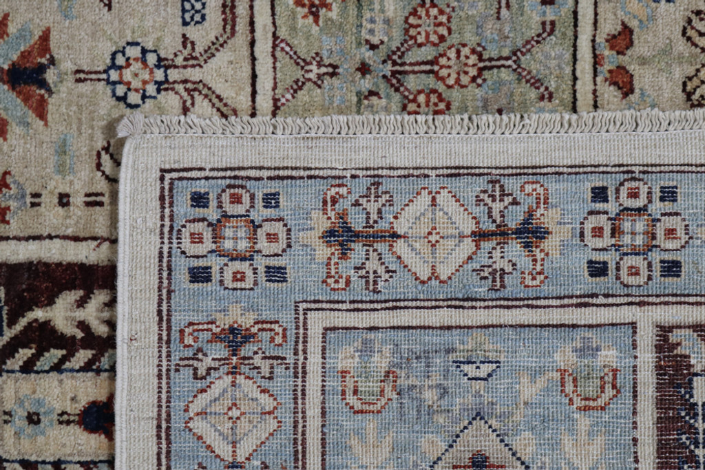 Chobi Panel Design Veggie Dye Rug (Ref 1038) 243x170cm