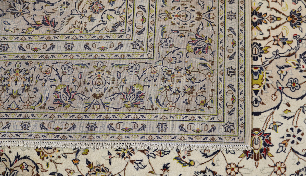 Kashan Vintage Pistachio Persian Rug (Ref 1408) 350x252cm