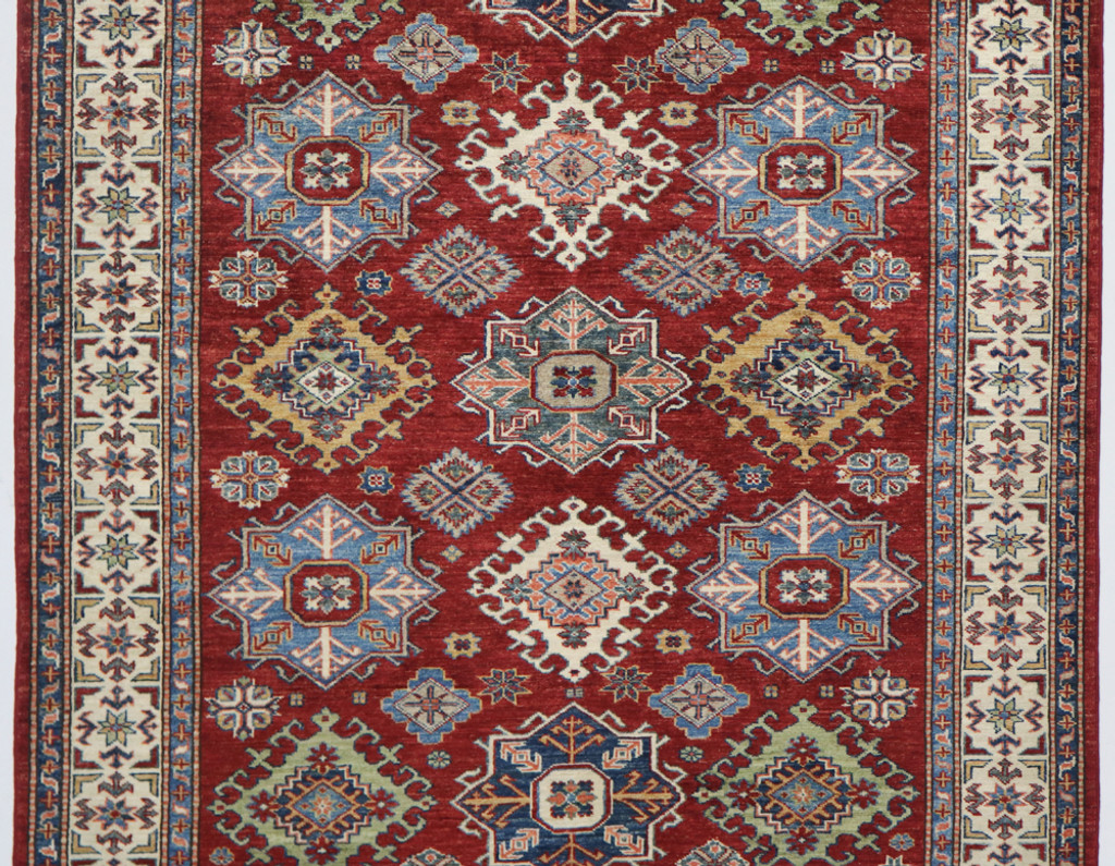 Kazak Ferehan Fine Veg Dye Rug (Ref 4077) 200x157cm