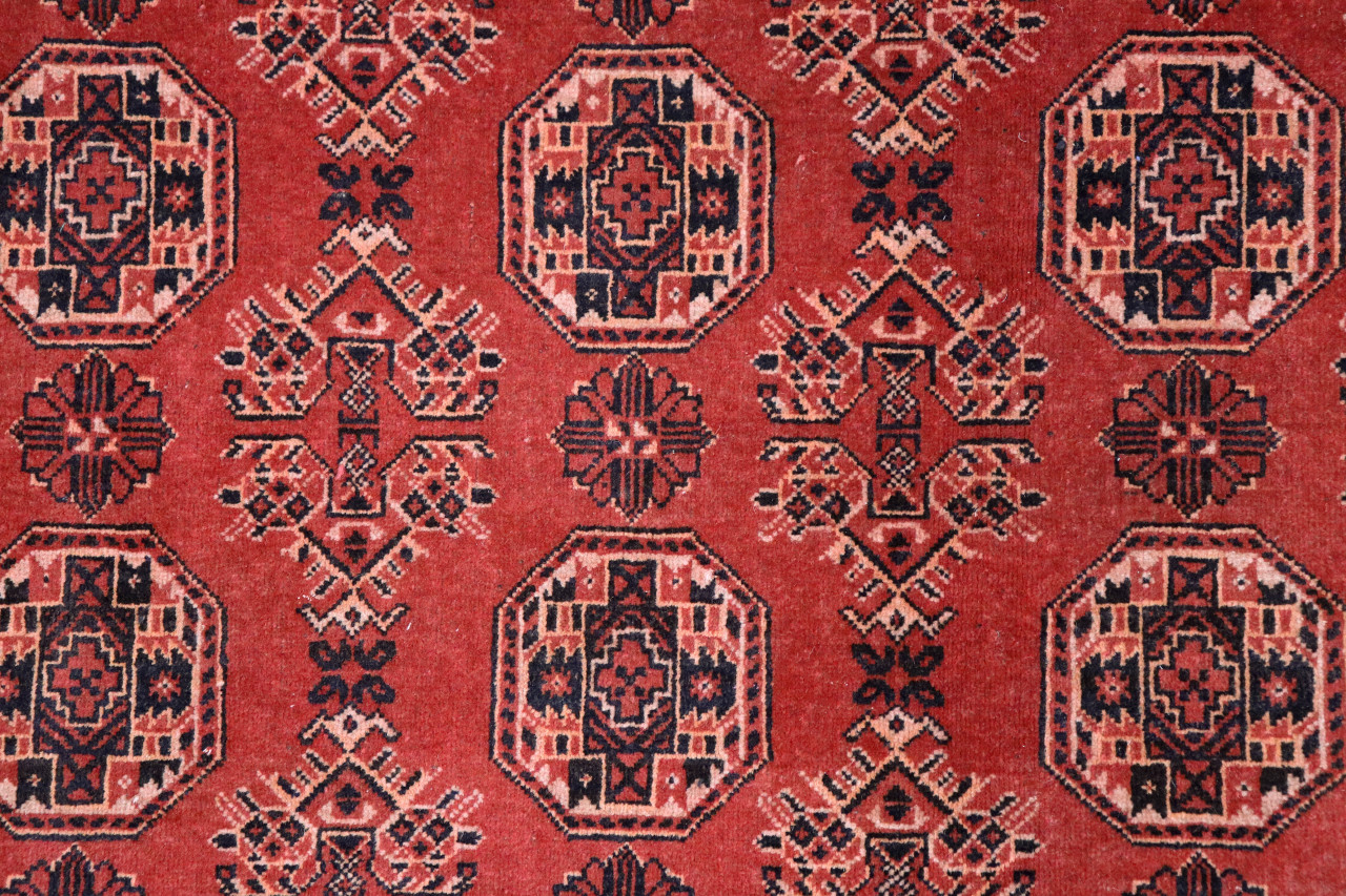 Vintage Qunduz Bokhara Rug (Ref 664) 300x203cm - Persian Rug Co.