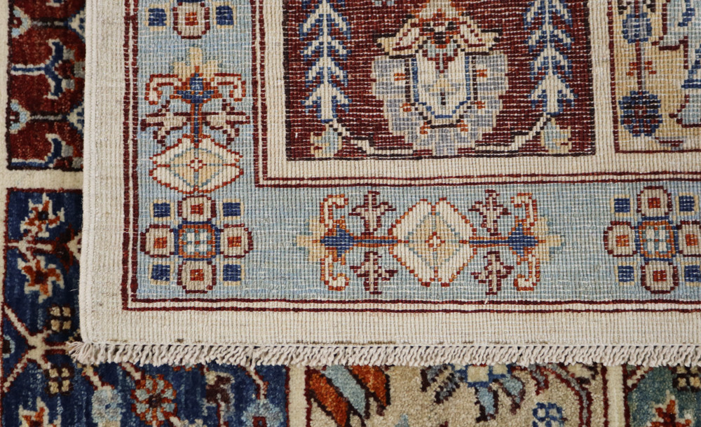 Panel Design Rug Panel Design Veggie Dye Rug (Ref 1037) 203x149cm - Persian Rug Co.