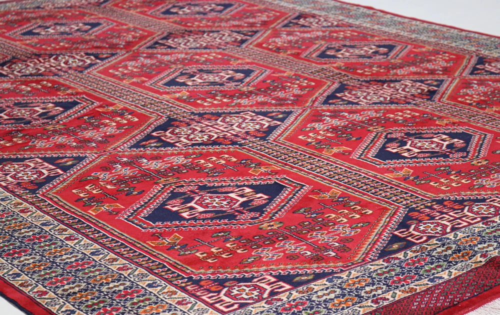 Turkmen Traditional Rug Turkmen Persian Tribal Rug (Ref 14) 375x288cm - Persian Rug Co.
