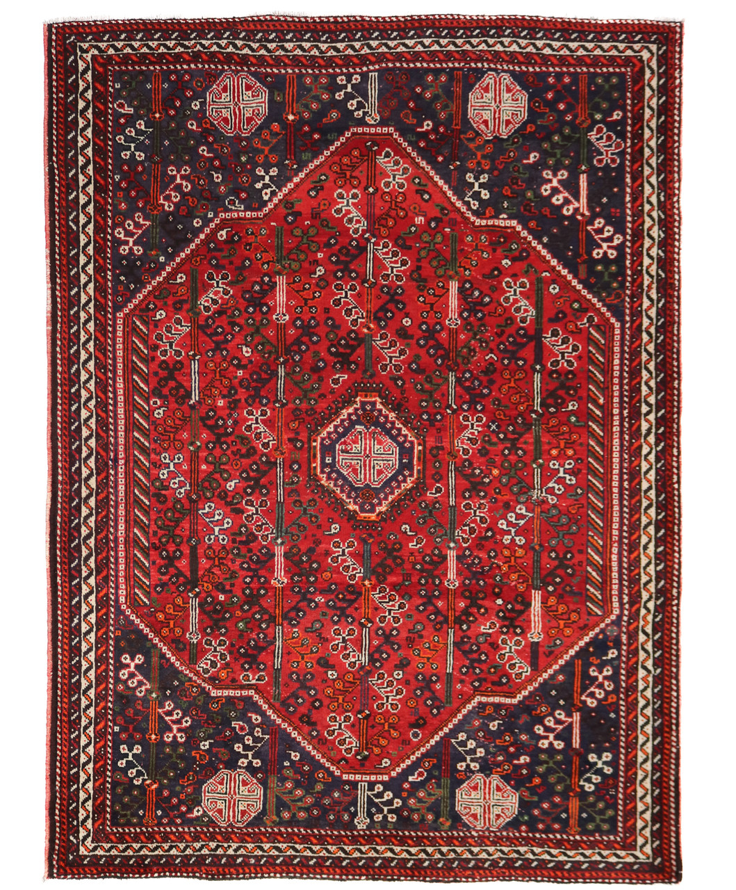 Shiraz Qashqai Fine Pictorial Persian Rug (Ref 101754) 295x213cm