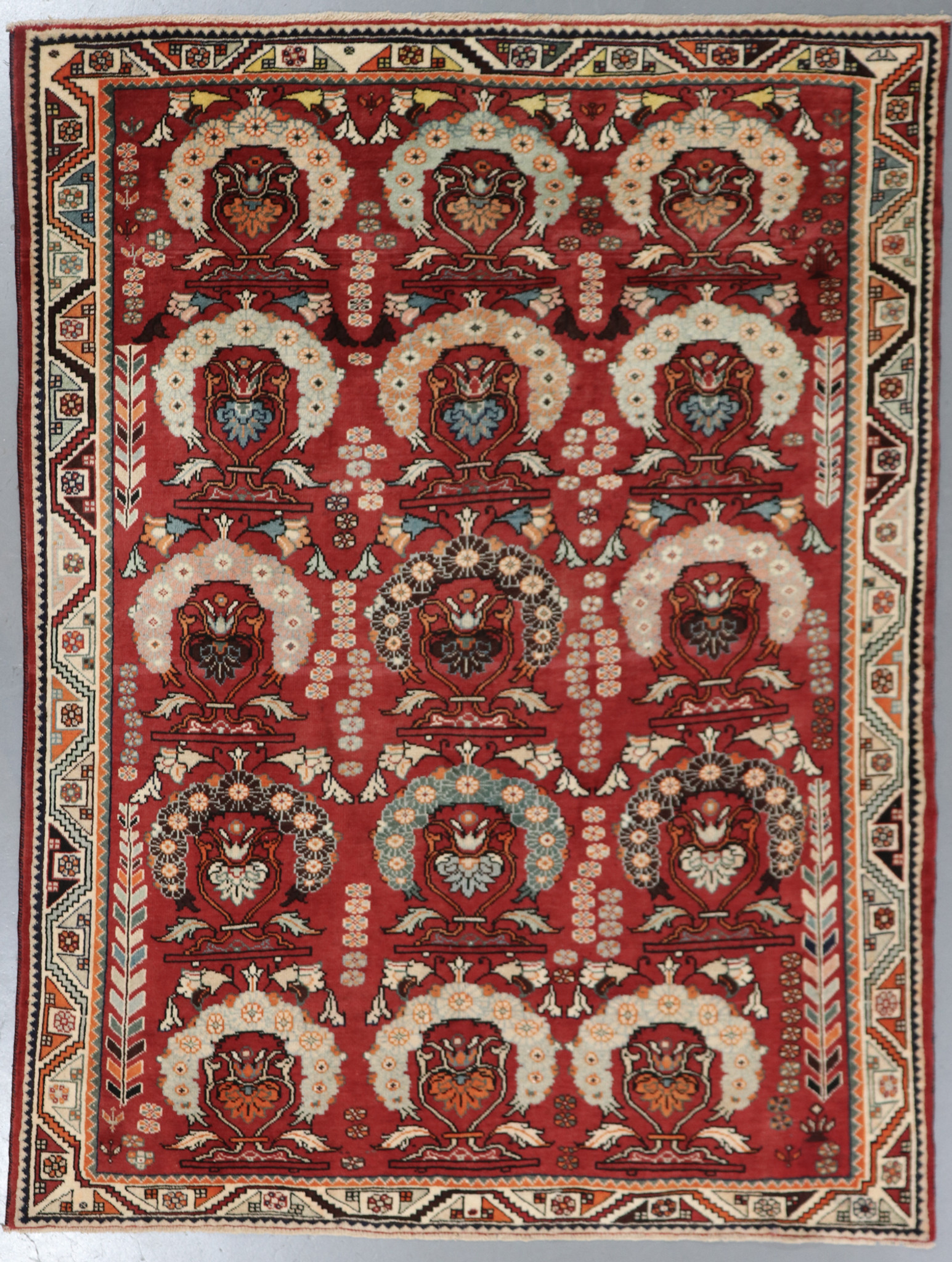 Shiraz Qashqai Vintage Tribal Persian Rug (Ref 278) 235x170cm