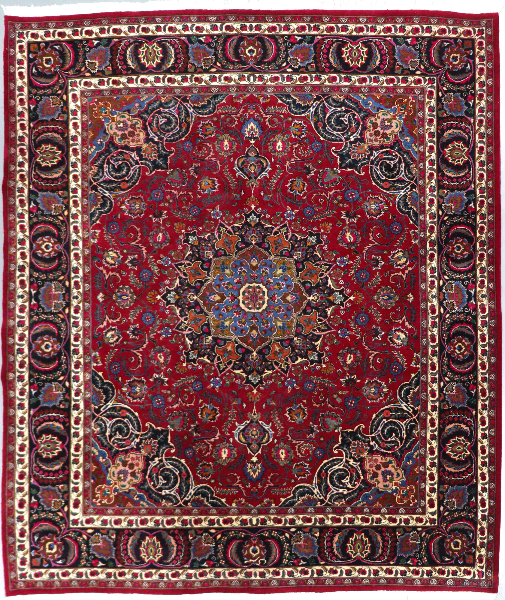 Mashad Fine Vintage Persian Rug (Ref 705) 315x260cm Persian Rug Co.