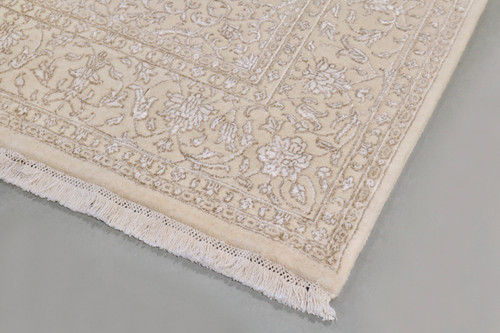 Transitional Wool & Silk Jaipur Rug (Ref 9187) 293x197cm