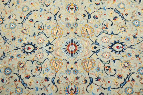 Pistachio Kashan Persian Rug (Ref 66) 375x250cm