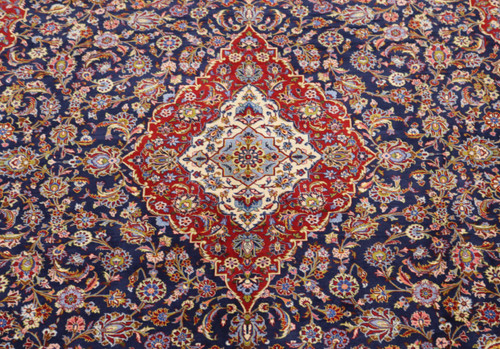 Kashan Vintage Persian Rug (Ref 182) 417x297cm