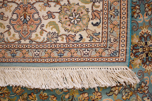 Kashmir Pure Silk Rug (Ref 480) 218x157cm