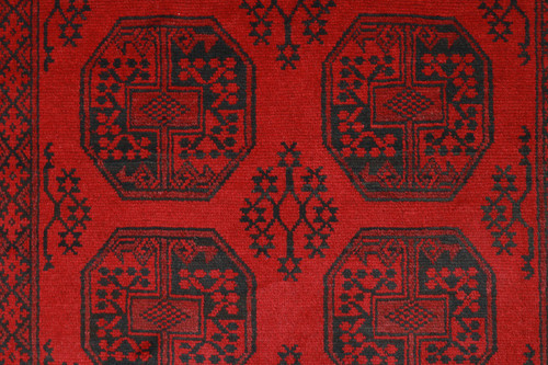 Elephant's Foot Bokhara Tribal Rug (Ref 210) 234x154cm