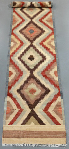 Kyber Veggie Dye Kilim Runner (Ref 2734) 486x87cm