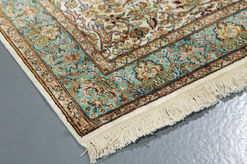 Kashmir Pure Silk Runner (Ref 8408) 310x76cm