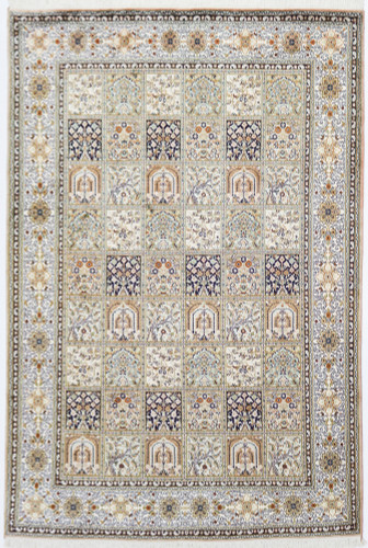 Kashmir Pure Silk Rug (Ref 2001a) 248x170cm