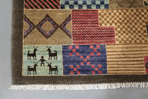 Gabbeh Village Rug (Ref 6789) 294x245cm