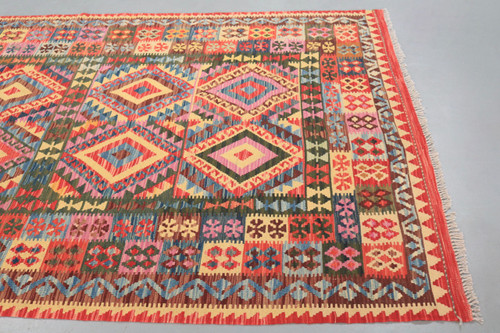 Veggie Dye Afghan Kilim (Ref 106245) 246x155cm