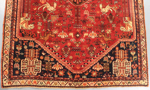 Shiraz Qashqai Persian Rug (Ref 424) 245x154cm