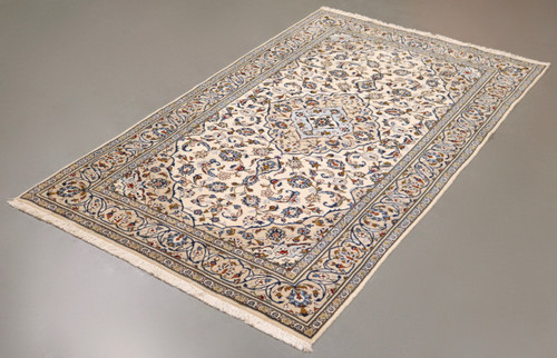 Pistachio Kashan Persian Rug (Ref 23) 248x148cm