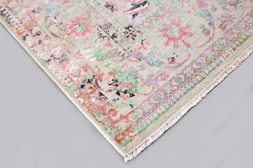 Transitional Wool & Silk Jaipur  Rug (Ref 3) 306x229cm