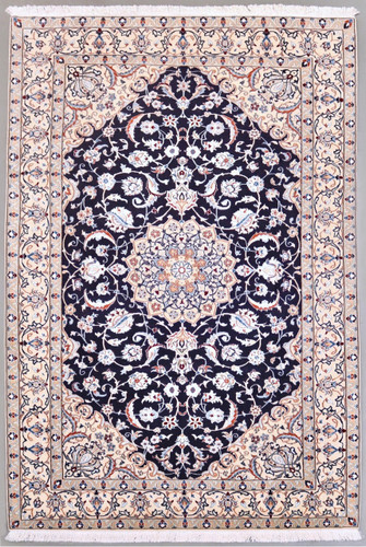 Nain Blue Persian Rug (Ref 248) 267x167cm