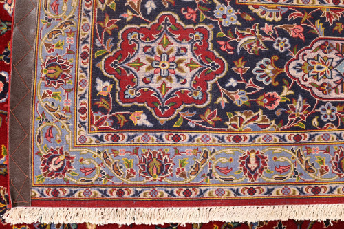 Kashan Lambswool & Silk Fine Persian Rug (Ref 287) 405x300cm