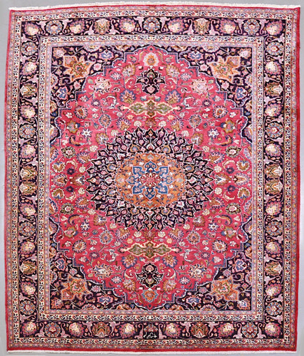 Mashad Vintage Persian Rug (Ref 12) 342x261cm