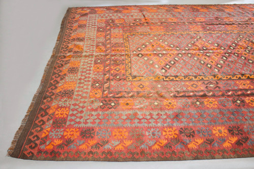 Kyber Mori Tribal Vintage Kilim (Ref 432) 280x236cm