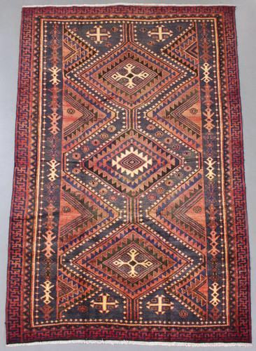 Luri Vintage Persian Rug (Ref 216) 245x155cm